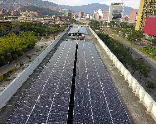 Plaza Mayor aprovecha energía solar